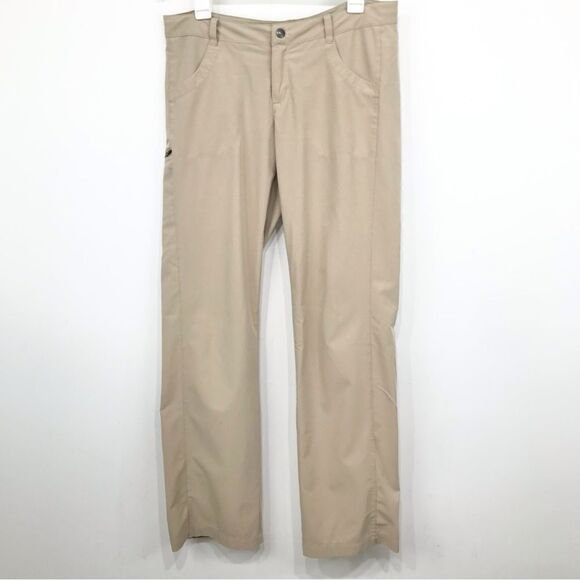 Patagonia Tan Lightweight Quick Dry Outdoor Performance Wear Travel Pants - Picture 1 of 16